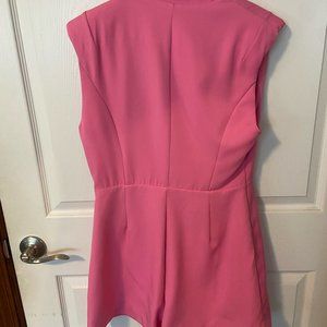 Pink Blazer Romper